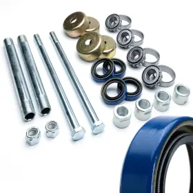 633585 Hd Switch 2 Kits 13x6.50-6 Front Wheel Bearing Rebuild With Spring Loaded Seal