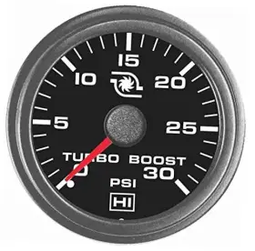 Tm5006 Hewitt Industries 30 Psi Universal Turbo Boost Gauge Kit