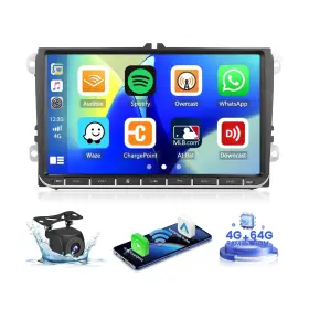 A3821h1mi2us26 Hikity 4 64g Car Radio Stereo For Vw Jetta Passat Golf Tiguan Seat Polo Skoda