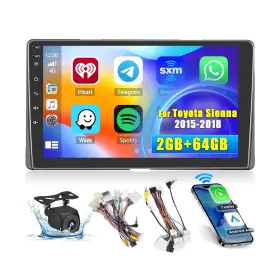 A7589a3195a4mi2us26 Hikity Android Car Stereo For Toyota Sienna 2015-2018 Radio 2 64gb 9 Inch Tou
