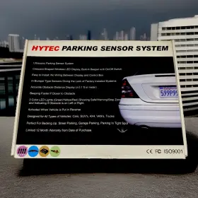 4015n Hitech Ultrasonic Led Parking Sensor Backup Reverse Rear View Alarm Wireless Car Alert
