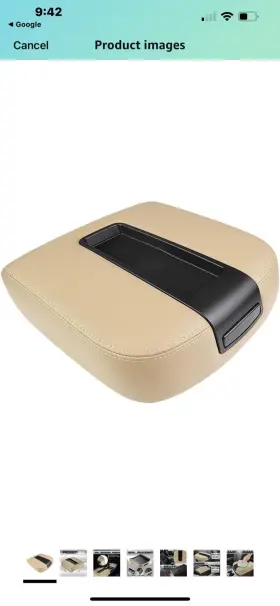 19328718 Hkparts 15217111 15941534 Center Console Lid Armrest Cover For 2007-2014 Chevy Avalanche Silverado Beige
