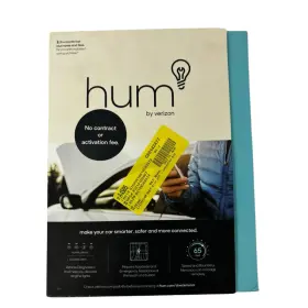F9y-398-ze8 Hub Vehicle Tracking And Diagnostic System Hum By Verizon Black Original