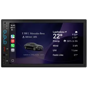 Hyojum 7248f 7 Inch Double Din Car Stereo With Wireless Carplay And Android Auto Built-in Dsp E