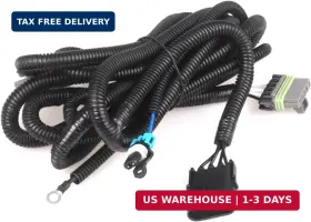 Iker Pp0025 Truck Tail Light Wiring Harness Rear Lamp Wire Compatible With Che