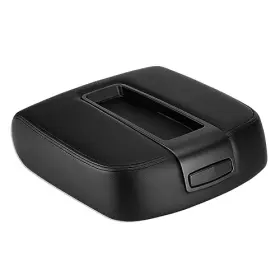 Buccl002s  Ilonpa Black Center Console Armrest Lid Box Cover Fits For 2007-2014 Chevy Silverado