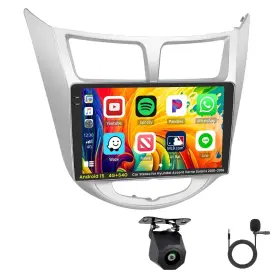 Inefala-a7247a4291h6mi2-60us Inefala 4g 64g Android 15 Car Radio For Hyundai Accent Verna Solaris 2010-2