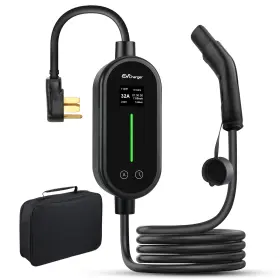 Js-us-dcdq326tm-d J Junsun Portable Electric Car Charger Level 2 Ev 32a 240v For Tesla