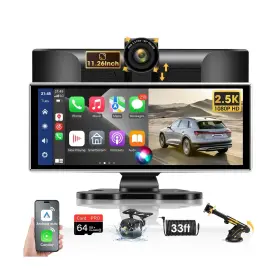 T311s-b Jelkuz 2025 Exclusive 11.26ftft Portable Wireless Apple Carplay Screen For Car And Andro