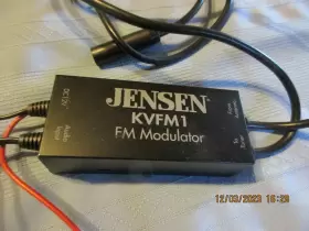 Kvfm1 Jensen Fm Modulator Made In Korea Used Tested Works Good Condition #2
