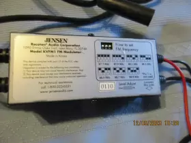 Kvfm1 Jensen Fm Modulator Made In Korea Used Tested Works Good Condition #3