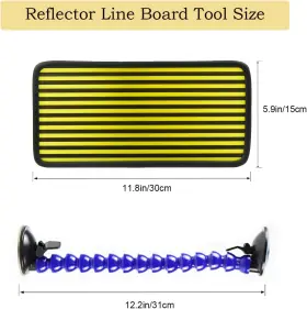 Jmgist691 Jmgist 445017583529 Reflector Line Board Paintless Dent Repair Tools With Adjustable Holder F #2