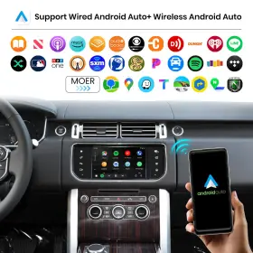 Joyeauto 746626243628 Wireless Carplay Android Auto Retrofit For Land Rover/jaguar Xe Xf Xj Xjl F-pace #3