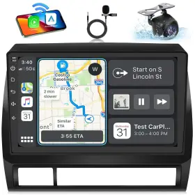 Jufodrca 797387432615 Car Stereo For Toyota Tacoma 2005-2015 2 64g 9 Inch Hd Touchscreen Rad