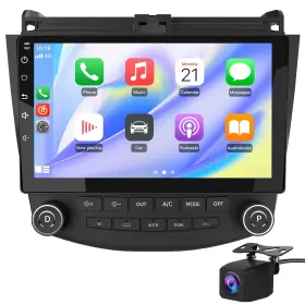 Js-us-xt812caccord-hs19 Junsun 5g Wifi Radio Stereo For Honda Accord 2003-2007 Wireless Carplay/andro