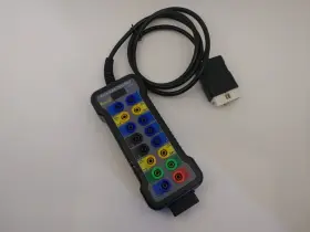 Kw308 Kawish Obd2 Diagnostic Breakout Box 16-pin Can Bus Protocol Detection Great Condition
