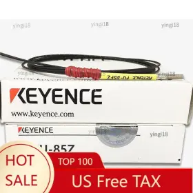 Fu-85z Keyence One New Fiber Optic Sensor Free Shipping