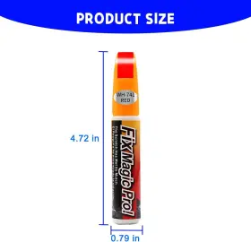 Khguz 445006910992 Touch Up Paint For Car Two-in-one Vehicle Fill Pen 0.4 Oz Quick And Easy #2