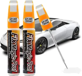 Khguz 445008984915 Touch Up Paint For Car Two-in-one Vehicle Fill Pen 0.4 Oz Quick And Easy