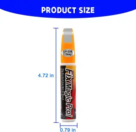 Khguz 445025576513 Touch Up Paint For Car Two-in-one Vehicle Fill Pen 0.4 Oz Quick And Easy #2