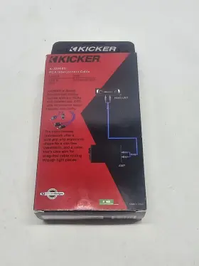 46ki25 Kicker - K-series Interconnects 16.4ft Audio Rca Cable Blue #3