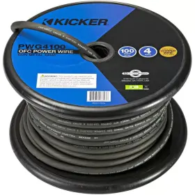 46pwg4100 Kicker Car Audio 100ft 4 Gauge Awg Gray Power Or Ground Cable Wire