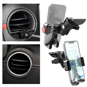 Koqeiey 755462262427 Upgraded Vent Aluminum Phone Mount For Jeep Wrangler Jl And Gladiator Jt 2018-