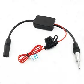 Kf-a1102 Kunfine Universal Auto Car Radio Fm Antenna Signal Booster Amp Amplifier For