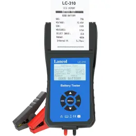 Lc310 Lancol Car Battery Tester With Printer 12v Automotive Load Alternator