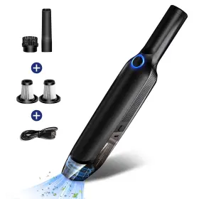 Czk6650 Laopao Portable Car Vacuum Cleaner High Power 9kpa Hand Cordless Recha
