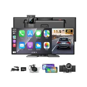 Leadtree 749614463374 Largest 11.5 Inch Wireless Carplay Screen For Car A-pple And Android A