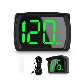 Liiiyuan Y013 Gps Digital Speed Meter Speedometer Hud With Mph Head Up Display For Al