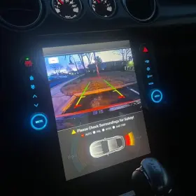 Ts-fdmu12-1rr-5s Linkswell 12.1 Inch Car Radio Android Tesla Screen Sxm Navi For Ford Mustang 2015-2020 Players