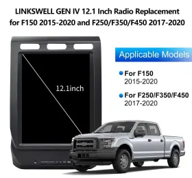 Ts-fdpu12-1rr-4b Linkswell Gen 4 Android Car Stereo Radio Gps For Ford F-150 2015-2020 Super Duty 2017-2022 #3