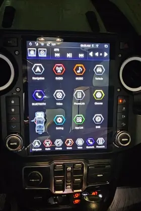 Ts-jpjl12-1rr-5s Linkswell 12.1 Inch For Jeep Wrangler Jl Gladiator 2018-2022 Android Carplay Sxm Stereo Radio