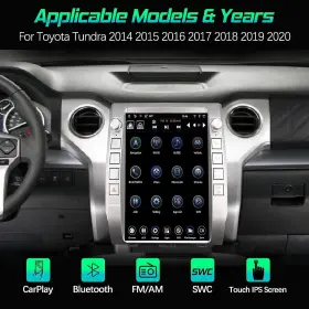 Ts-typu12-1rr-4b Linkswell Gen 4 Android Car Stereo Radio Carplay Tesla Screen For Toyota Tundra 2014-2020 #3