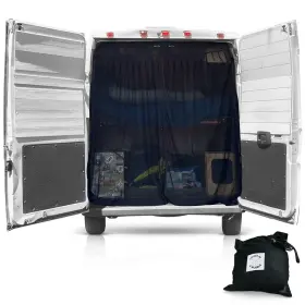 Living In A Bubble 195893370696 Rear Door Flyscreen Mosquito Net Campervan Van Bug Screen Black Zipper