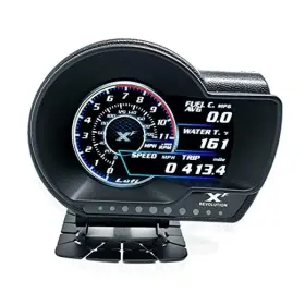 Xf-06 Lufi Xf Obd2 Gague Display Boost Gauge Water Temperature Meter Vehicle