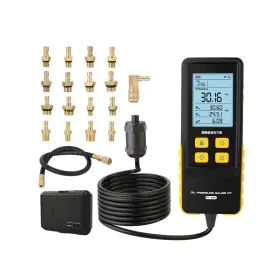 Pt620 Lutifix Oil Pressure Tester Kit With 17 Connectors Test Hose 0-426psi Intelligent D