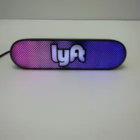 At-1929 Lyft Purple Glow Original Official Brand Collectible With Cord Rare Tested No Base