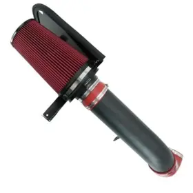 Apen23001-r-mm-1 Marsmotor 4 Inch Cold Air Intake Kit And Filter Heat Shield For Chevy Gmc 1999 2000 Red