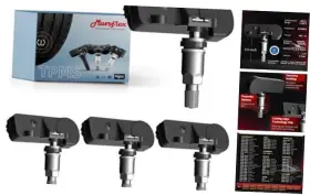 Apsp07401a-1 Marsmotor Tpms Sensors Fit For Gm 4pcs Tire Pressure Sensor Chevy Gmc Cadillac