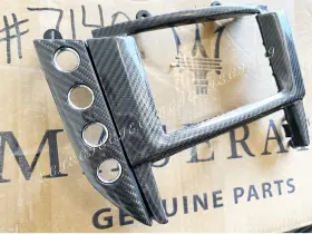 8545122 Maserati Oem Granturismo Mc Center Dash Carbon Fiber Radio Consloe Panel Trim #2