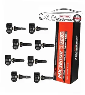 4sensorr Maxitpms Tpms Mx Sensor Dual Frequency 315mhz 433mhz Autel Rubber 8pcs