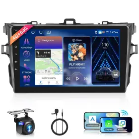 A7278a3662h1mi2 Meteeser 4g 64g For Toyota Corolla 2009-2013 Android Car Radio Stereo Wit