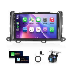 A7291a3018a4mi2 Meteeser Car Stereo For Toyota Sienna 2011-2014 2 64g Android Radio Wirel