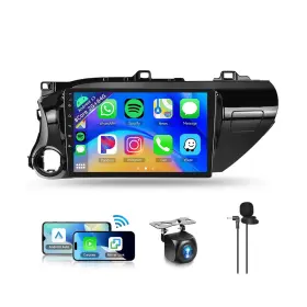 A7520a3477a4mi2 Meteeser 8core 2 64g Car Radio For Toyota Hilux 2015-2020 Wireless Carplay Android Aut