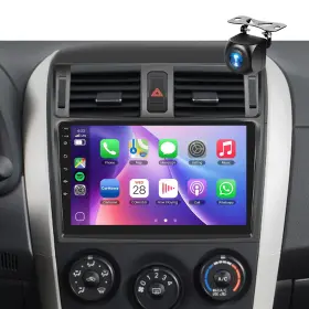B0dbq3l2tw Meteeser 4g 64g For Toyota Corolla 2009-2013 Android Car Radio Stereo Wit