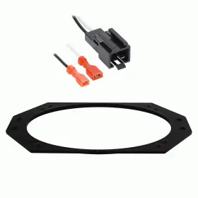 82jp1 Metra Jeep 97-06 Speak Adapt Kit Front