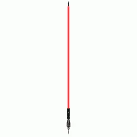 Mps-forwhip6 Metra Electronics Red Fiber Optic Whip Antenna Detachable Base 10ft Wire - 6 Ft